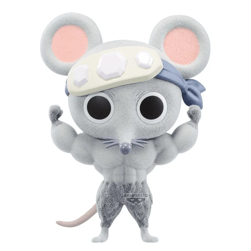 BANDAI Demon Slayer: Kimetsu no Yaiba Fluffy Puffy-Muscular Mice-(ver.A) - Demon Slayer: Kimetsu no Yaiba