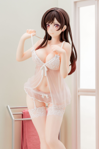 1/6 scaled pre-painted figure Rent-A-Girlfriend MIZUHARA Chizuru in see-through lingerie figure Angel White Ver. 10