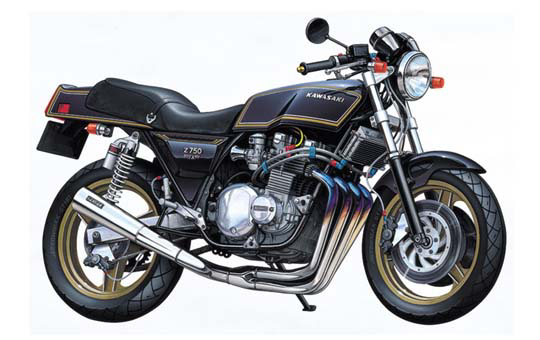 [1/12 BIKE #018] 1/12 KAWASAKI Z750FX (FULL-TUNE)