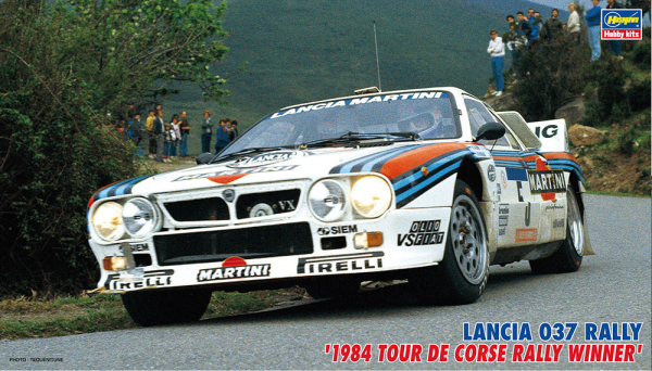 [CR30] 1:24 LANCIA 037 RALLY ('84 TOUR DE CORSE RALLY WINNER)