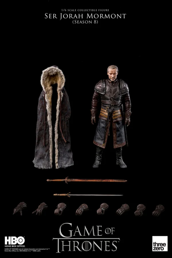threezero Game of Thrones – 1/6 Ser Jorah Mormont (Season 8) - Game of Thrones