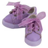 Ribbon Sneakers (Purple) 4