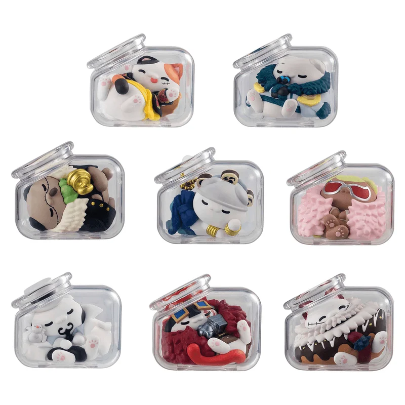 MEGA CAT PROJECT ONE PIECE Good Night NyanPieceNyan！ Ver. Luffy with rivals