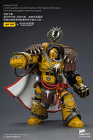 Imperial Fists Lord Castellan Evander Garrius, The Tyrant of Cthonia with the Subjugator and Incineratus 19