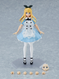 figma Female Body (Alice) with Dress + Apron Outfit 10