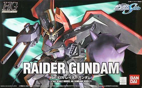 BANDAI HOBBY HG 1/144 #11 Raider Gundam - Mobile Suit Gundam SEED