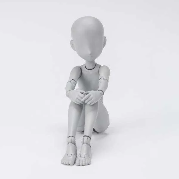 TAMASHII NATIONS Body Chan -Ken SugimoriI- Edition  DX Set (Gray Color Ver.) , Bandai Spirits S.H.Figuarts - Body Chan