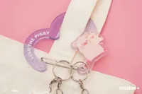 TOYZEROPLUS LuLu the Piggy Generic - Carabiner Clip (Heart shape ver.) - LuLu The Piggy - photo 1