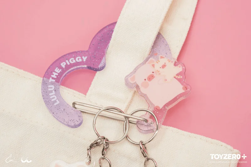 TOYZEROPLUS LuLu the Piggy Generic - Carabiner Clip (Heart shape ver.) - LuLu The Piggy
