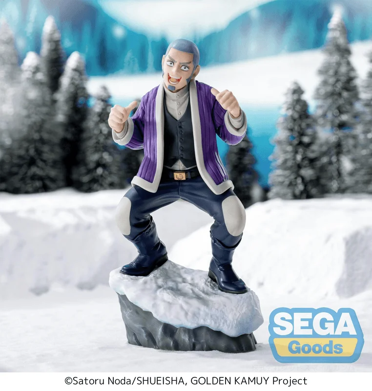 SEGA XrossLink TV Anime GOLDEN KAMUY Figure Yoshitake Shiraishi - Golden Kamuy