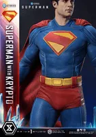 Prime 1 Studio Real Elite Masterline Superman (2025 Film) Superman with Krypto 			 - DC Comics - photo 29