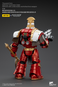 Thousand Sons Sekhmet Terminator Cabal Sekhmet With Combi-Bolter And Achea Force Weapon 8