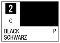 Mr. Color 2 - Black (Gloss/Primary) 1