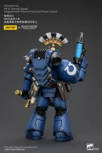 JOYTOY Ultramarines MK VI Tactical Squad Sergeant with Plasma Pistol and Power Sword - Warhammer 40K - photo 6
