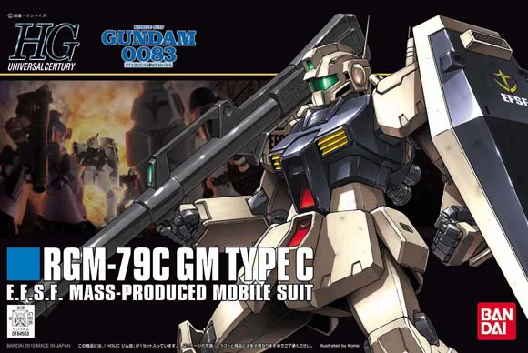 BANDAI HOBBY HGUC 1/144 #113 GM Type C - Mobile Suit Gundam: OVAs and Side Stories