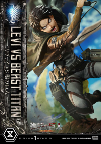 Ultimate Premium Masterline  TV animation Attack On Titan  Levi versus Beast Titan 47