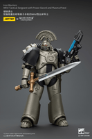 Iron Warriors MKVI Tactical Sergeant with Power Sword and Plasma Pistol 1