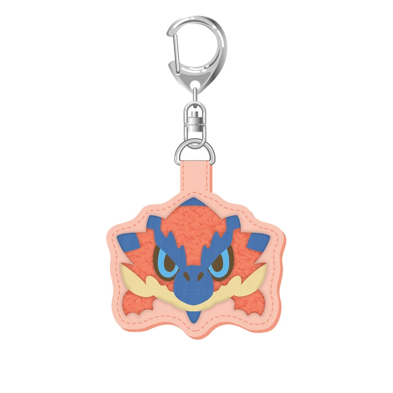 CAPCOM MONSTER HUNTER CHIBI STYLE Embroidered Key Chain: Rathalos - Monster Hunter