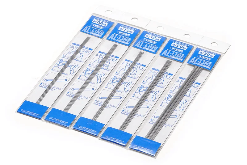 Wave Co. AL line (1.0mm diameter / 5 pieces) - Kit Accessories