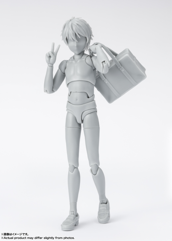 BODY-KUN -School Life- Edition DX SET (Gray Color Ver.), TAMASHII NATIONS S.H.Figuarts