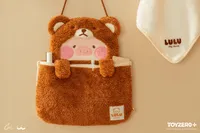 TOYZEROPLUS LuLu the Piggy Costume Series - Fluffy Wall Bag (Bear) - LuLu The Piggy - photo 1