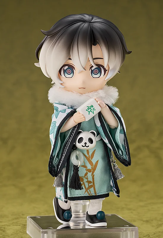 GOOD SMILE COMPANY Nendoroid Doll Chinese-Style Panda Mahjong: Laurier - Chibi Figures