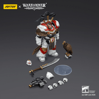 White Scars Legion Praetor in Cataphractii Terminator Armour with Cyber Hawk, Chogorian sword and combi-melta 12