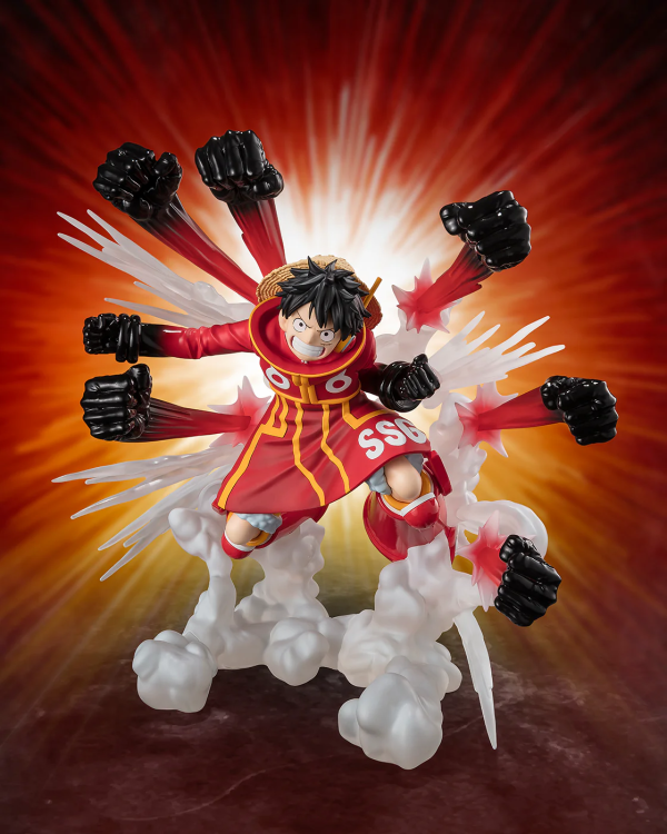 [EXTRA BATTLE] MONKEY.D.LUFFY -GUM-GUM HAWK GATLING- "ONE PIECE", TAMASHII NATIONS FiguartsZERO
