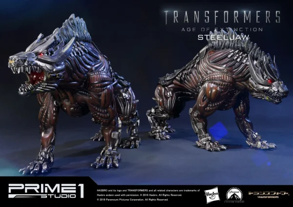 Prime 1 Studio Museum Masterline Transformers: Age of Extinction (Film) Steeljaw - Transformers
