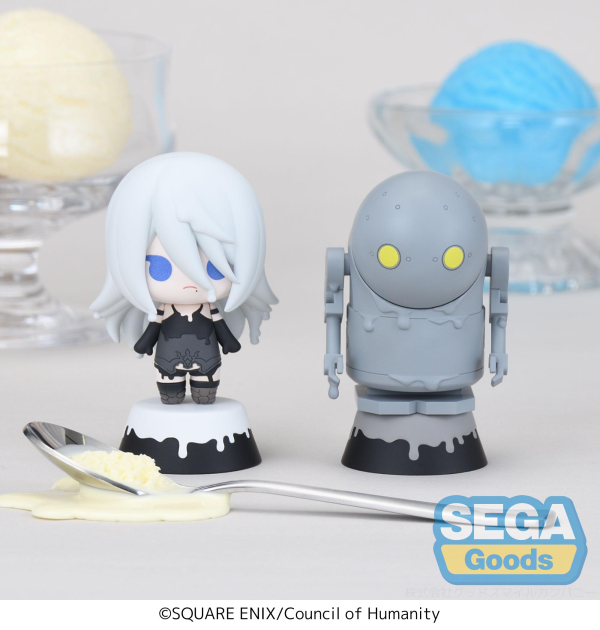 Tiny Melties TV Anime "NieR:Automata Ver1.1a" Mini Figure Vol.2 (EX) [Pack of: 1 A2, 1 Machine Lifeform]