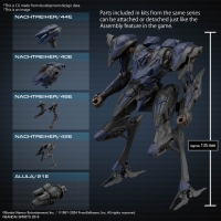 30MM ARMORED CORE Ⅵ FIRES OF RUBICON SCHNEIDER NACHTREIHER/40E STEEL HAZE 4