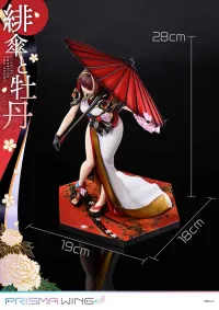 Prime 1 Studio PRISMA WING fuzichoco original Illustration Scarlet Umbrella and Peony 1/7 Scale Pre-Painted Figure - Scale Figures - photo 19
