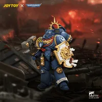 JOYTOY Ultramarines Captain with Jump Pack and Relic Shield - Warhammer 40K - photo 1