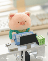 LuLu the Piggy Office Series - My Workplace Partners Monitor Plush Keychain Blindbox 16