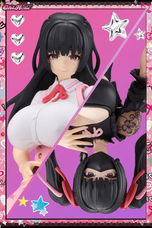 AMAKUNI GALHolic Momoka 1/10 scale bishoujo plastic model kit - GALHolic