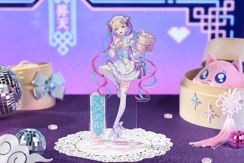 GoodSmile Moment NEEDY STREAMER OVERLOAD Needy Streamer Chinese Restaurant Series Acrylic Stand OMGkawaiiAngel - NEEDY STREAMER OVERLOAD