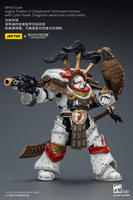 White Scars Legion Praetor in Cataphractii Terminator Armour with Cyber Hawk, Chogorian sword and combi-melta 23