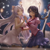 "Nekomonogatari" Tsubasa Hanekawa Set of 2 Complete Figure 15