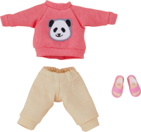 Nendoroid Doll Outfit Set: Sweatshirt and Sweatpants (Pink) 3