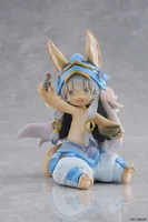 TAITO Made in Abyss: The Golden City of the Scorching Sun Desktop Cute Figure - Nanachi (Mealtime ver.) - Made in Abyss - photo 2