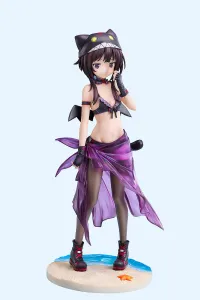 A.DIMENSION KONOSUBA:ANEXPLOSION on this wonderful world!! Megumin -Chomusuke Swimsuit- Ver. 1/7 Complete Figure - KONOSUBA -God's Blessing on This Wonderful World! - photo 8