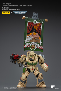 Dark Angels Deathwing Ancient with Company Banner 2