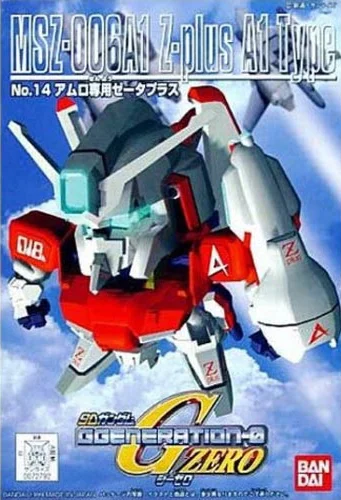 BANDAI HOBBY GG014 MSZ-006A1 Z-Plus A1 for Amuro - SD Gundam G Generation