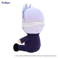 Jujutsu Kaisen 0: The Movie　KYURUMARU Big Plush Toy-Satoru Gojo- 4
