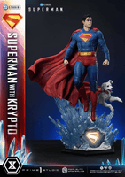 Real Elite Masterline Superman (2025 Film) Superman with Krypto 			 34
