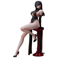 Hayabusa Illustration Black China Dress-chan 2