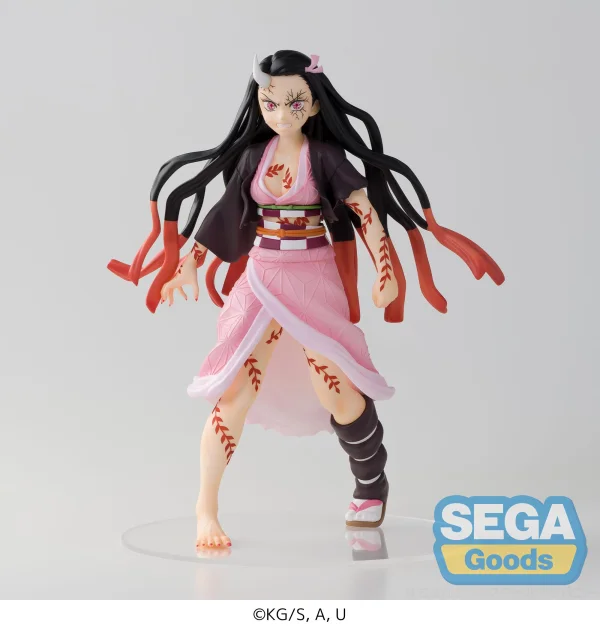 SEGA FIGURIZMα "Demon Slayer: Kimetsu no Yaiba" "Nezuko Kamado" -Demon Form Advancing Ver.- - Demon Slayer: Kimetsu no Yaiba