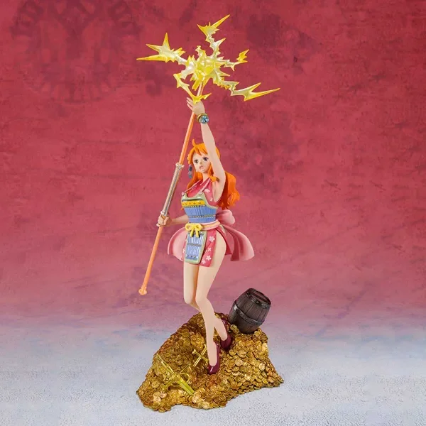 TAMASHII NATIONS Nami - WT100 Commemorative Eiichiro Oda Illustration DAIKAIZOKU HYAKKEI- One Piece, Bandai Spirits Figuarts ZERO - ONE PIECE