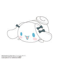 Hatsune miku×Cinnamoroll POTE KORO MASCOT Msize 2 (ITEM B) 1