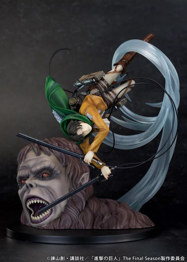 PROOF Scale Figure "Levi vs Beast Titan ver." - Attack on Titan